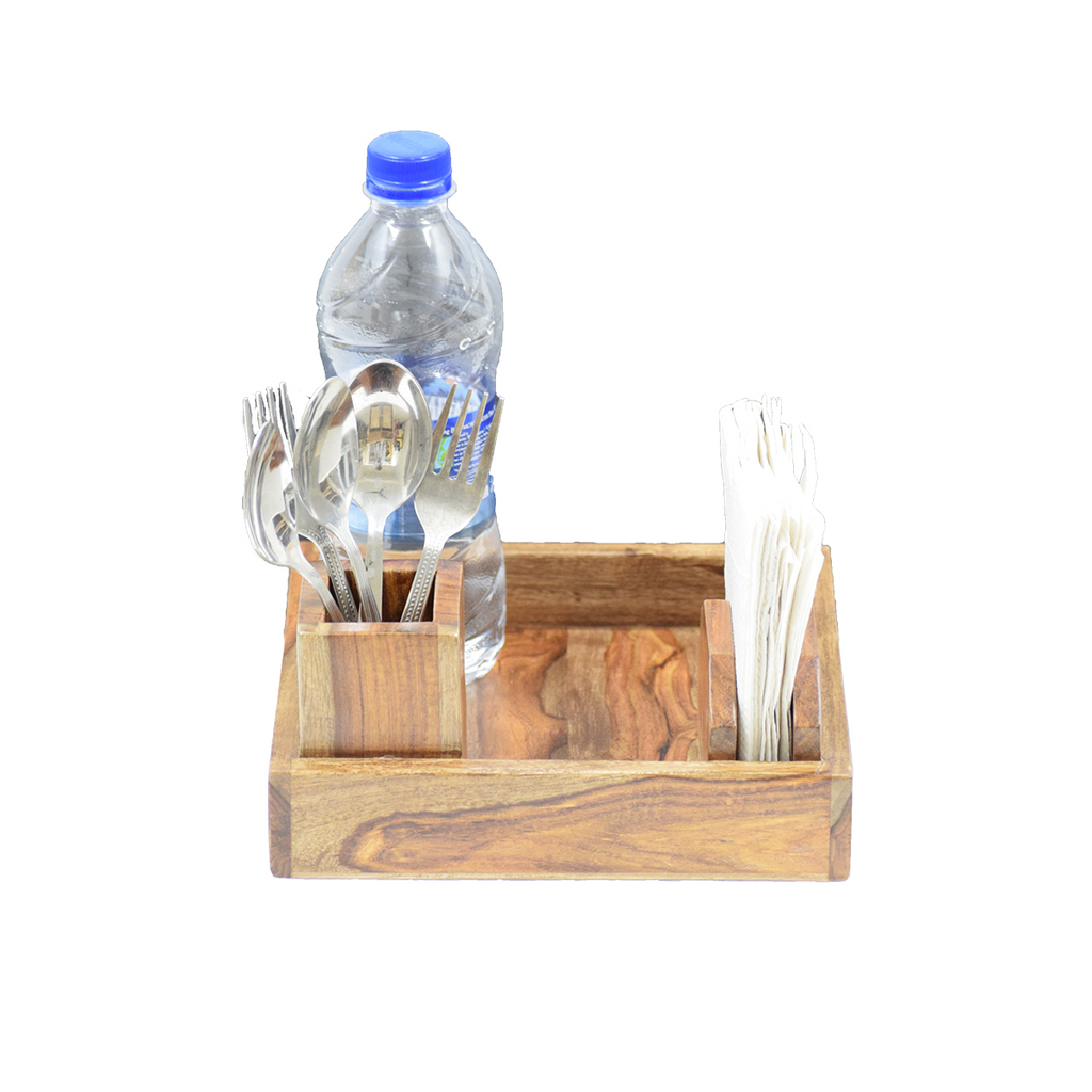 Dining table organizer